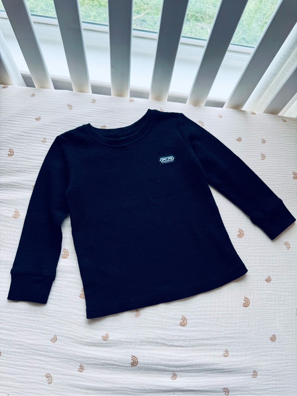 Binky Bro 2T Long-Sleeve Waffle Tee